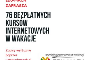 FORMULARZ ZAPISU NA EDYCJĘ WAKACYJNĄ 2019