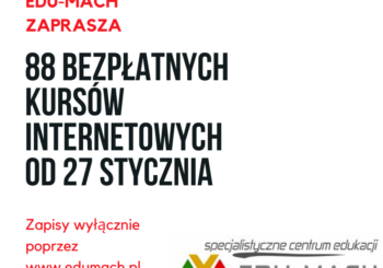 Zakończyliśmy zapisy na STYCZNIOWĄ edycję kursów