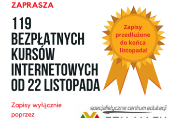 Przedłużamy zapisy na edycję listopadową 2021 do końca listopada!