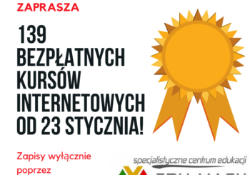 Rozpoczynamy zapisy na kursy w edycji STYCZNIOWEJ 2023!